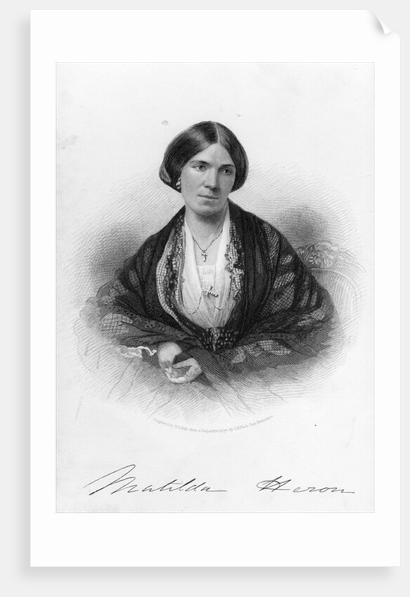 Matilda Heron by School American