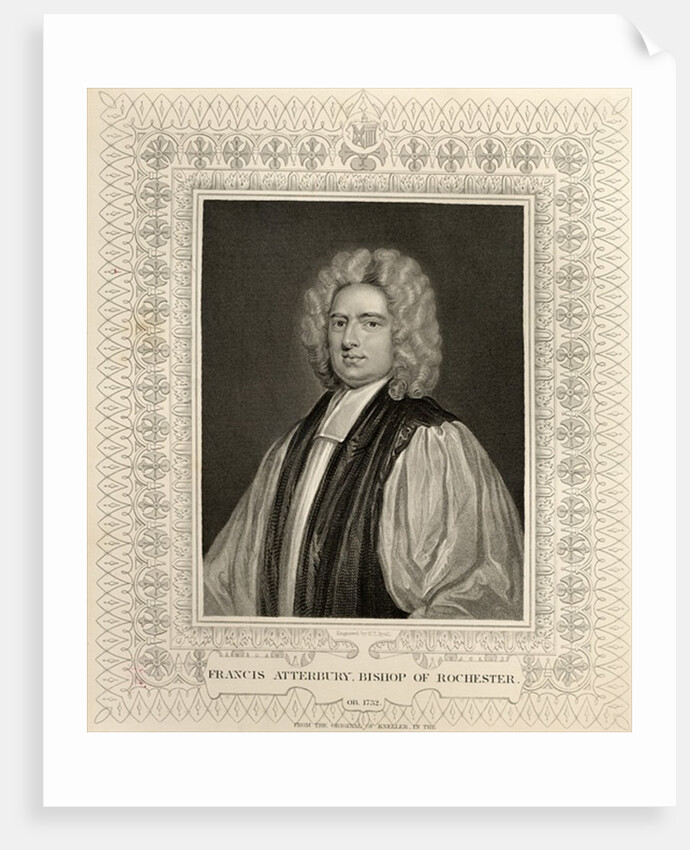 Francis Atterbury, Bishop of Rochester by Godfrey Kneller