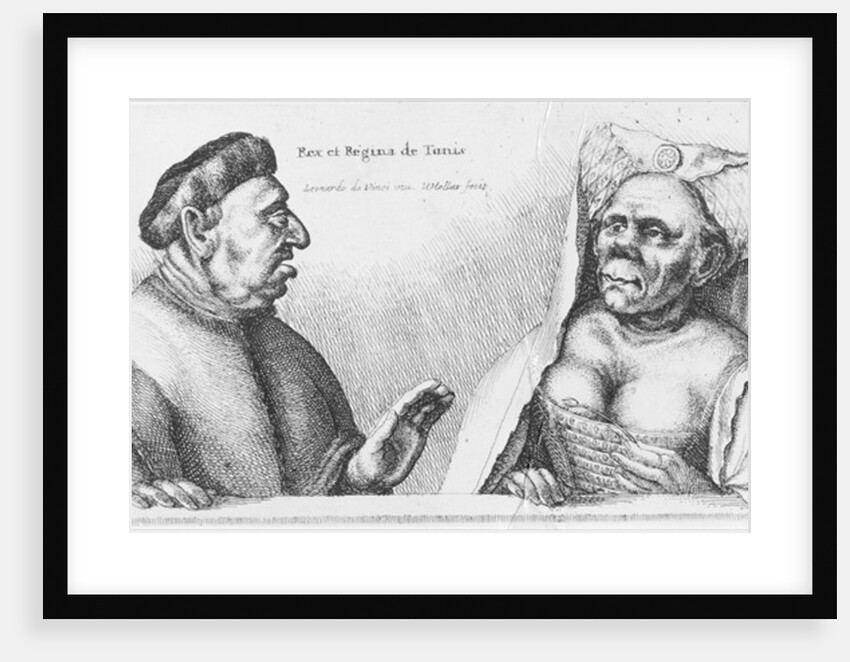 Rex et Regina de Tunis by Leonardo da Vinci
