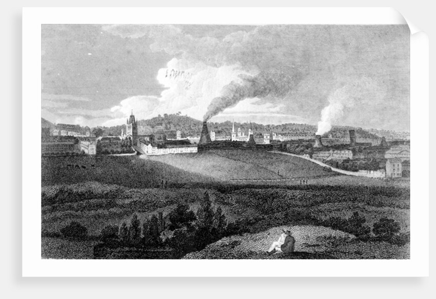 View of Bristol from Pile Hill by Edward (after) Bird