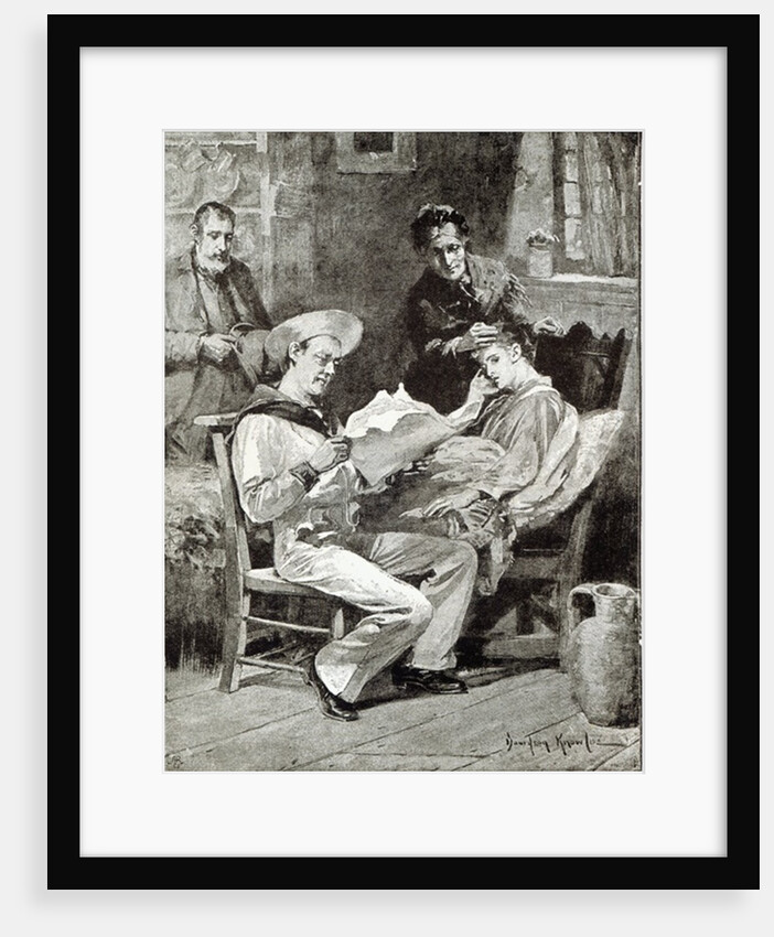 The Village Hero by Davidson (after) Knowles