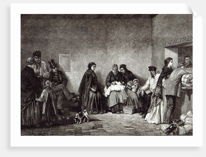 The Mont de Piete by Ferdinand Heilbuth