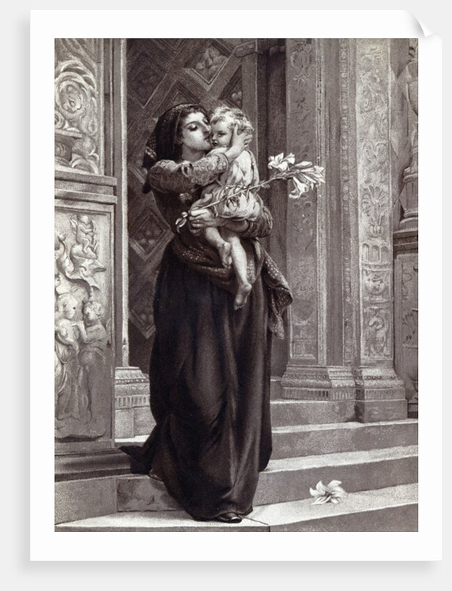 His Fete Day by Frank W. W. (after) Topham