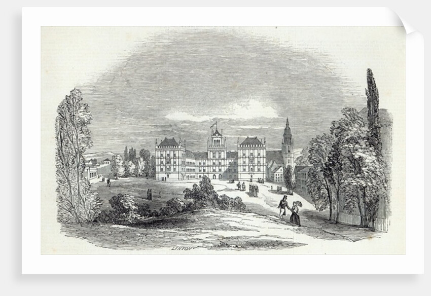 The Palace of Ehrenburg, at Coburg by Prince Albert of Saxe-Coburg and Gotha (after)