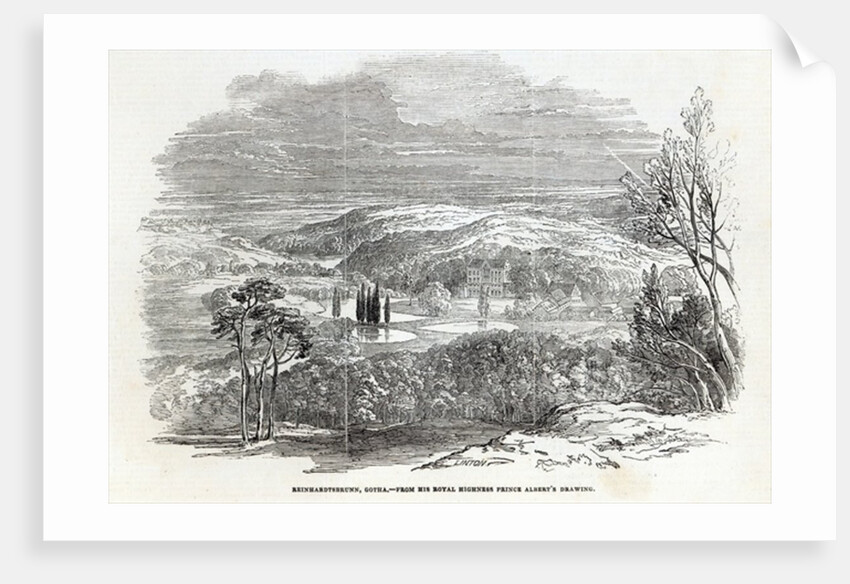 Reinhardtsbrunn, Gotha by Prince Albert of Saxe-Coburg and Gotha