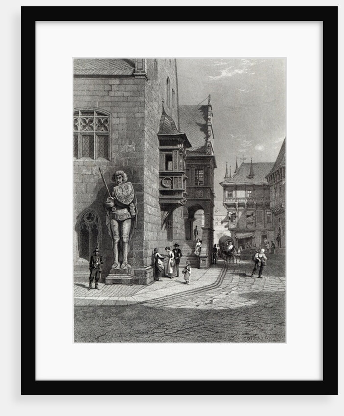 Town Hall, Halberstadt by Carl Friedrich Heinrich Werner