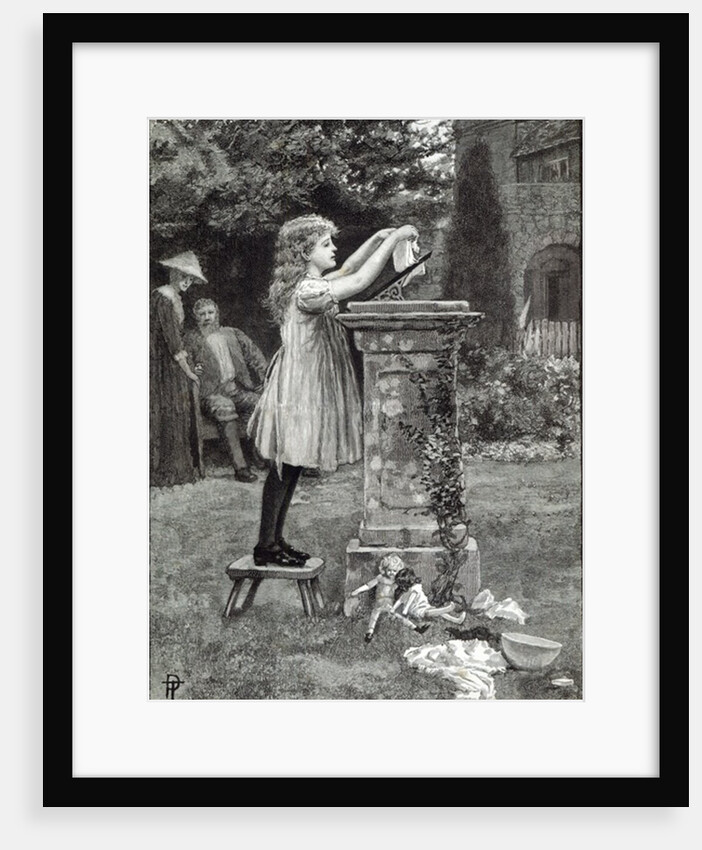 Washing day by English School