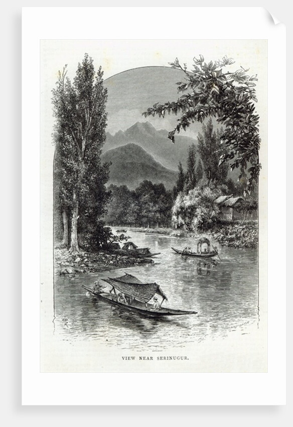 View near Serinugur by English School