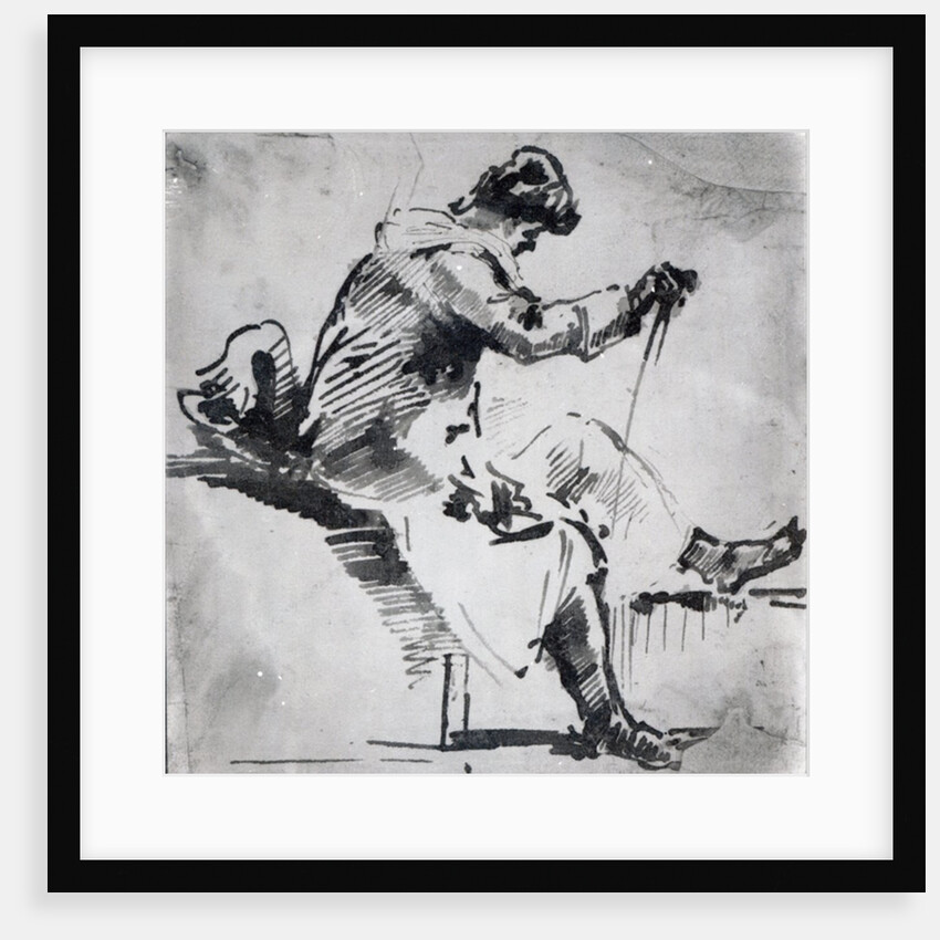 Seated man by Joseph Mallord William Turner