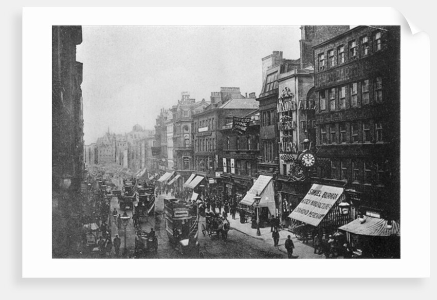 Market Street, Manchester, c.1910 by English Photographer