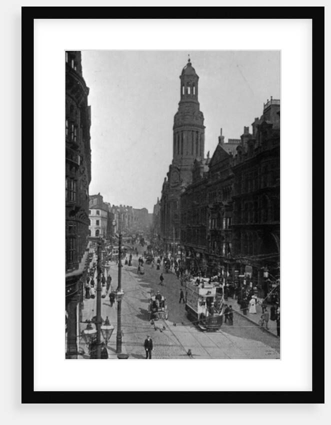 Market Street, Manchester, c.1910 by English Photographer