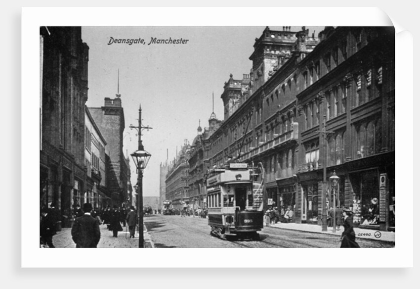 Deansgate, Manchester, c.1910 by English Photographer