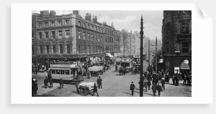 Market Street, Manchester, c.1910 by English Photographer