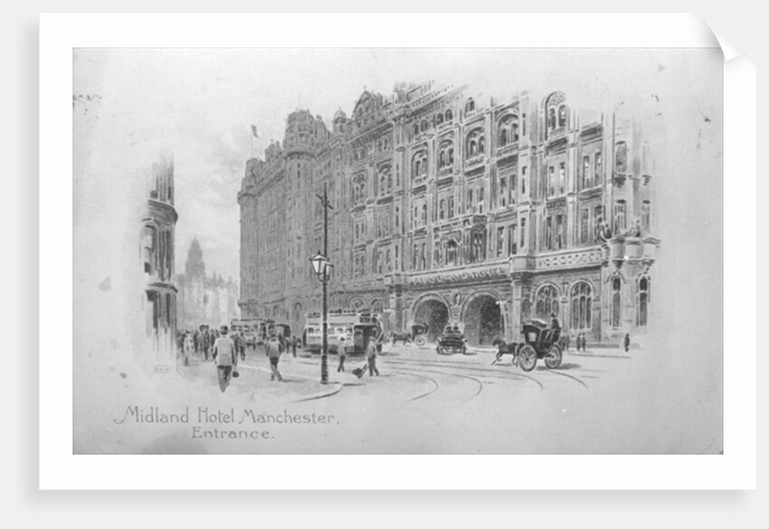 The Midland Hotel, Manchester, c.1910 by English School