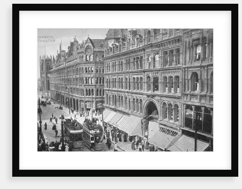 Deansgate, Manchester, c.1910 by English Photographer
