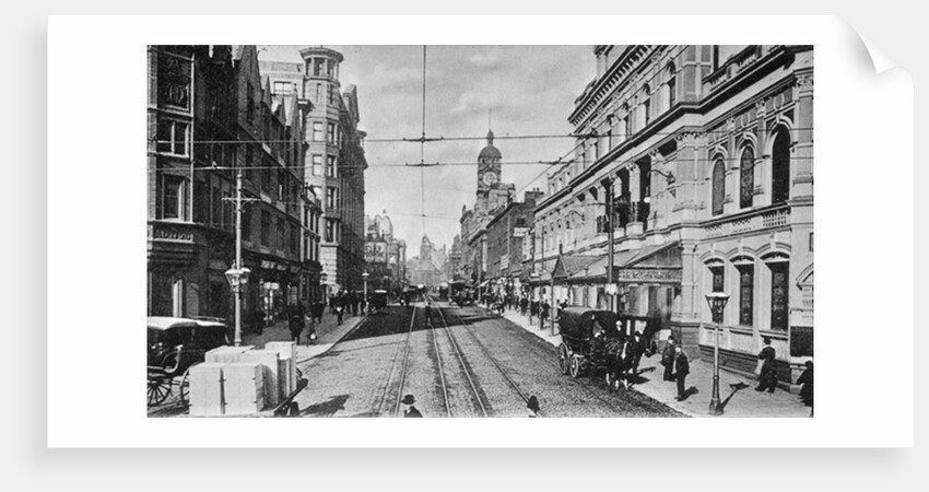 Oxford Street, Manchester, c.1910 by English Photographer