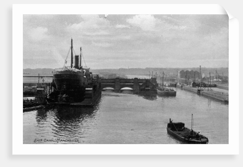 Manchester Ship Canal, c.1910 by English School