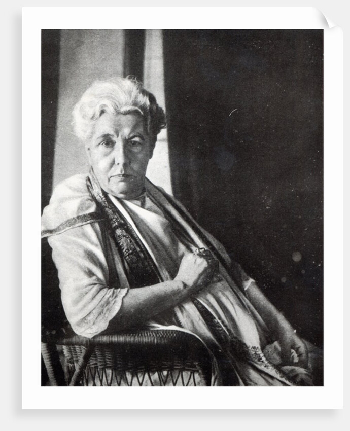 Mrs. Annie Besant by English Photographer