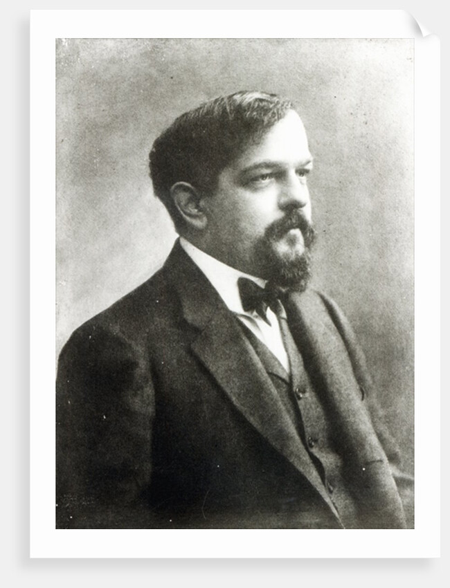 Claude Debussy, c.1908 by (1820-1910) Nadar