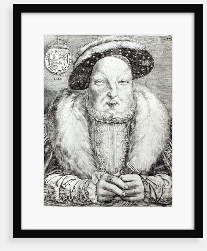 Portrait of Henry VIII, 1548 by Cornelis Massys