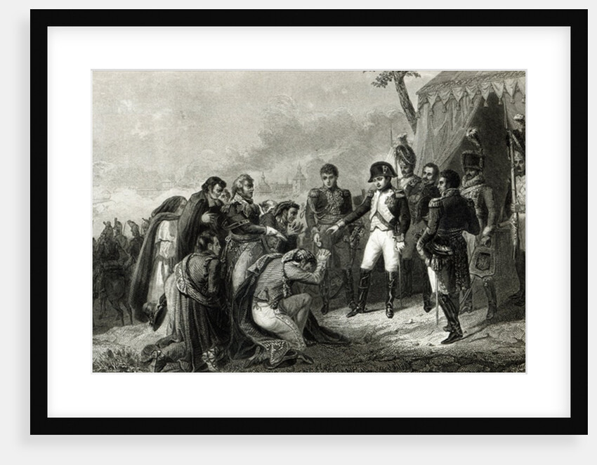 The Defeated Spanish prostrate before Napoleon before his entry into Madrid, December 1808 by Antoine Charles Horace Vernet