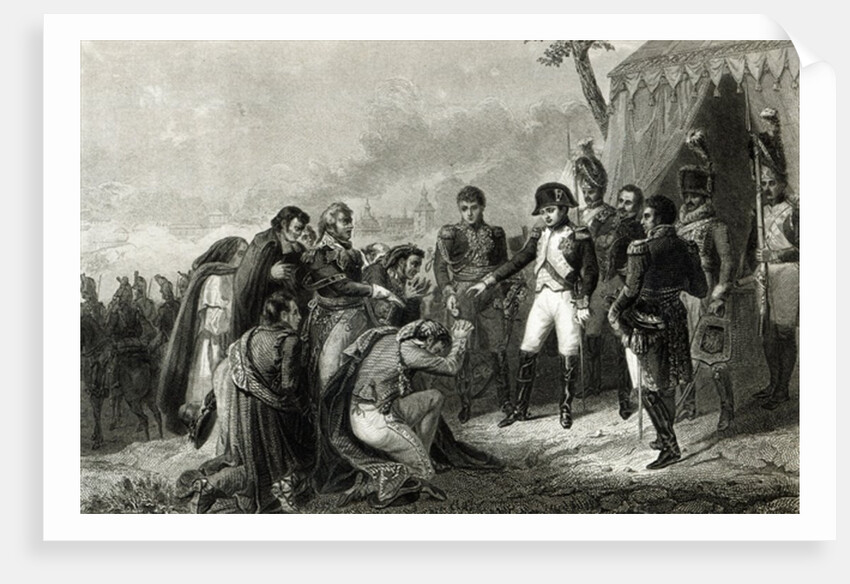 The Defeated Spanish prostrate before Napoleon before his entry into Madrid, December 1808 by Antoine Charles Horace Vernet