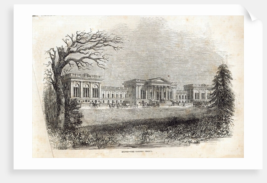 Stowe - the Garden Front by English School