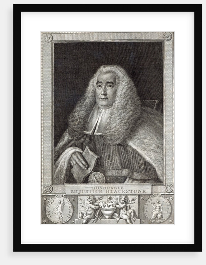 Honourable Mr Justice Blackstone by Thomas (after) Gainsborough