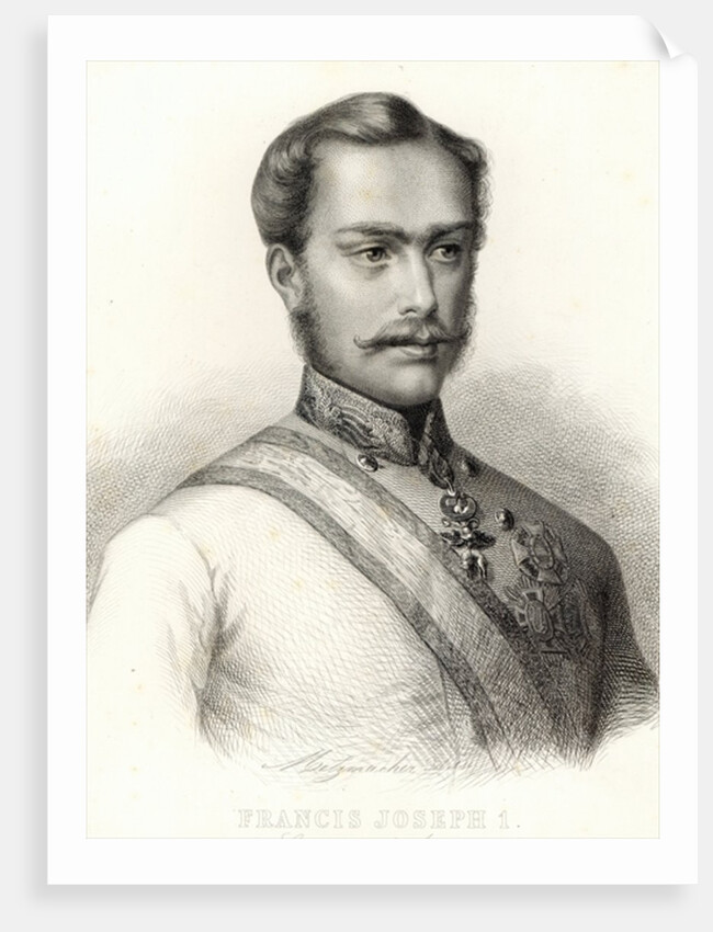 Franz Joseph I, Emperor of Austria by Austrian School