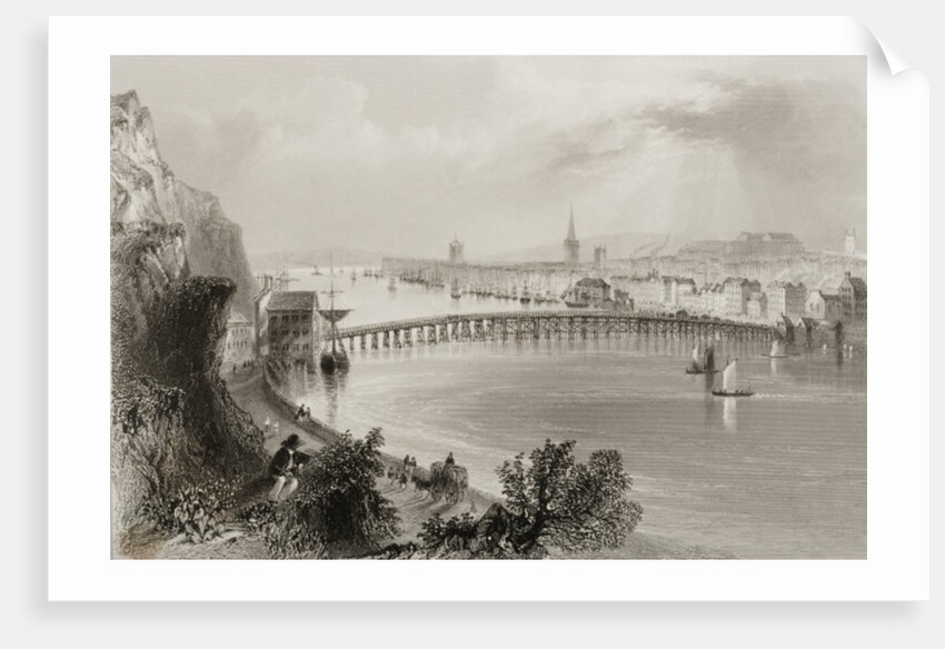 Waterford, Ireland by William Henry Bartlett