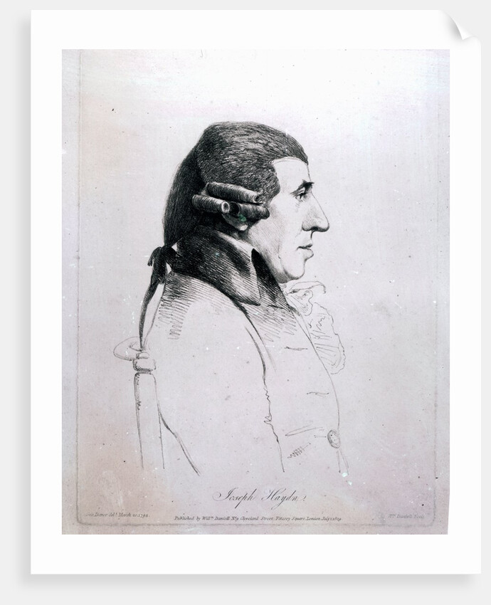 Franz Joseph Haydn, 1809 by George (after) Dance