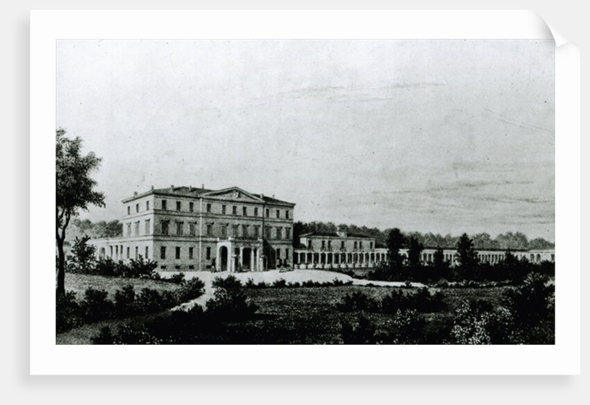 Sala, the country home near Parma of Duchess Marie-Louise by English School