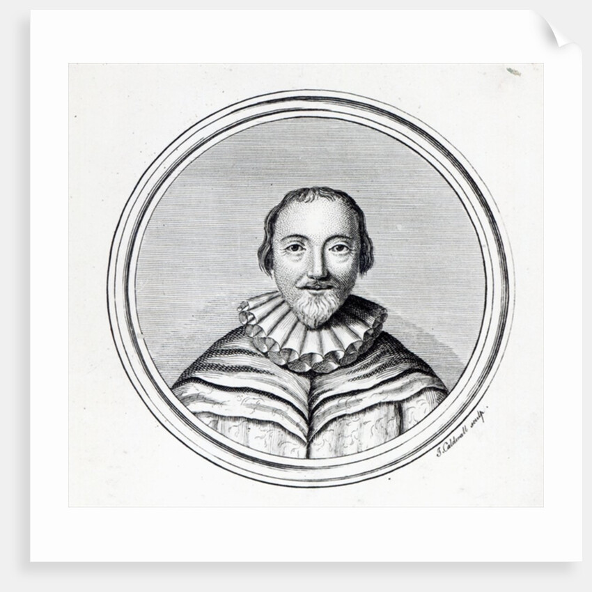 Orlando Gibbons, engraved by J. Caldwall by English School
