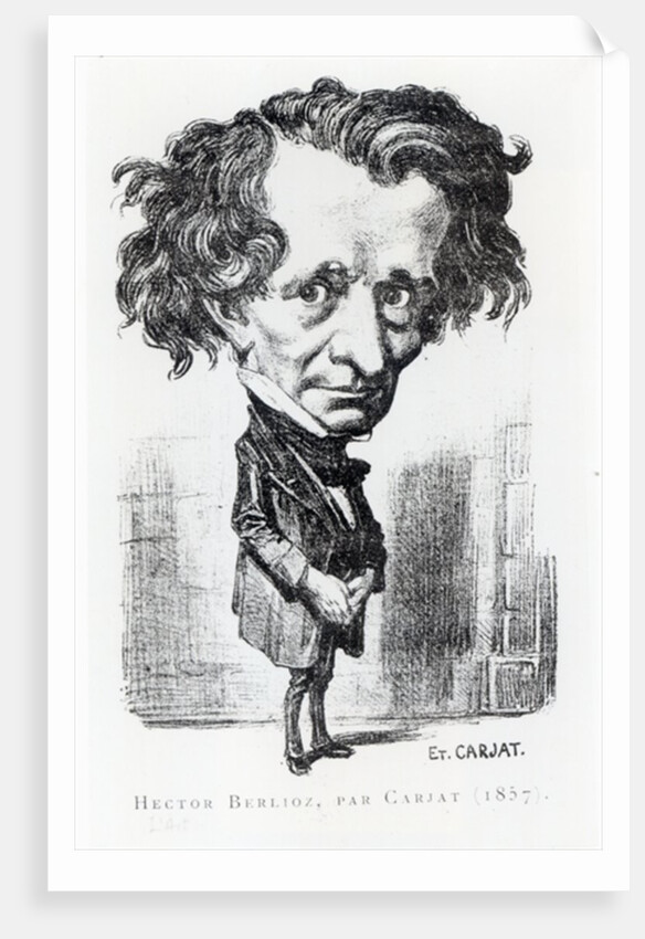 Hector Berlioz by Etienne Carjat