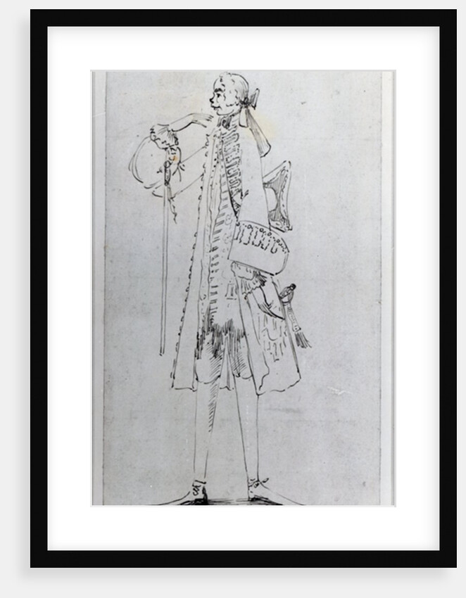 Carlo Maria Broschi, 'Il Farinelli' by Antonio Maria Zanetti