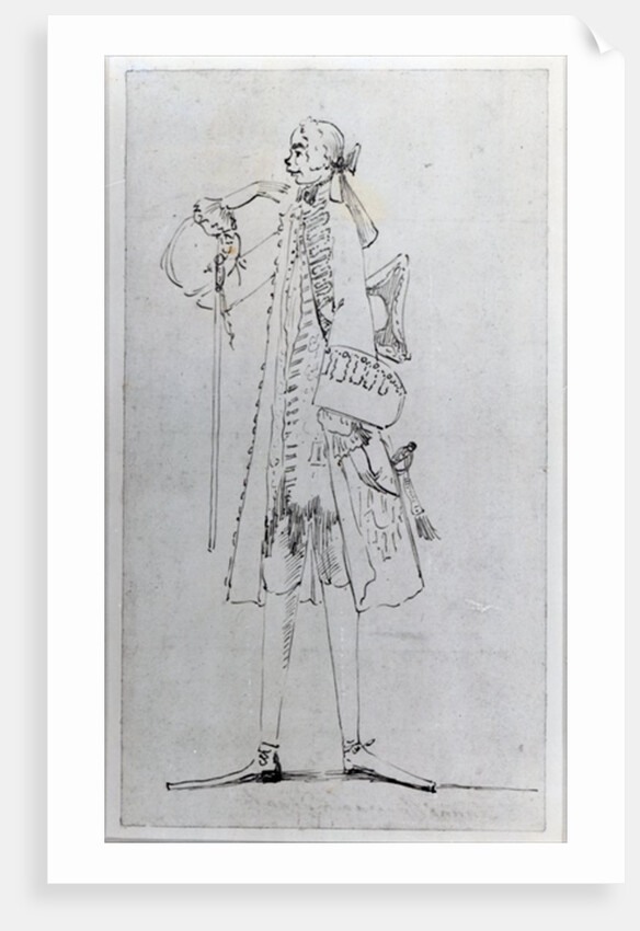 Carlo Maria Broschi, 'Il Farinelli' by Antonio Maria Zanetti