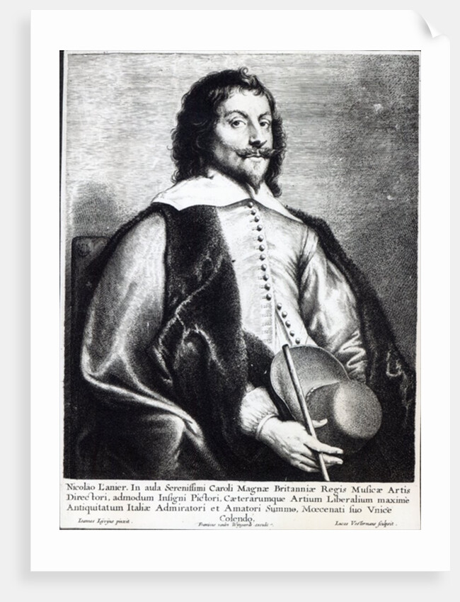 Nicholas Lanier by Jan the Elder (after) Lievens