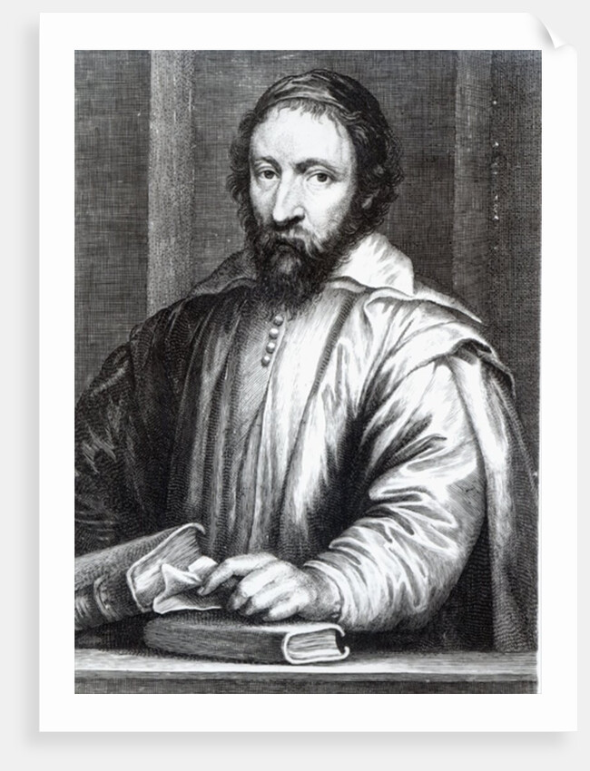 Nicolas Claude Fabri de Peiresc, engraved by Martin van den Enden by Anthony van (after) Dyck