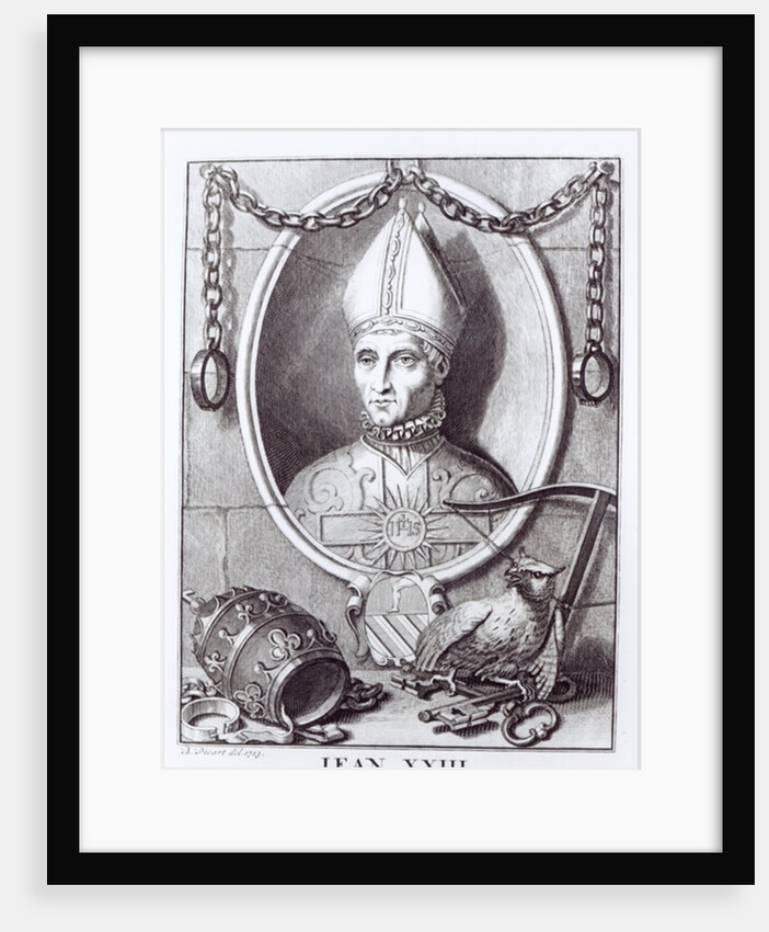 Antipope John XXIII, 1713 by Bernard Picart