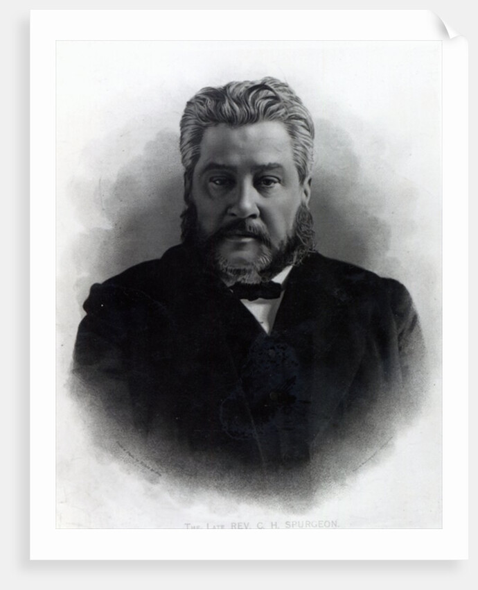 Reverend Charles Haddon Spurgeon, after a photograph by Elliot & Fry by Elliott & Fry Studio (after)