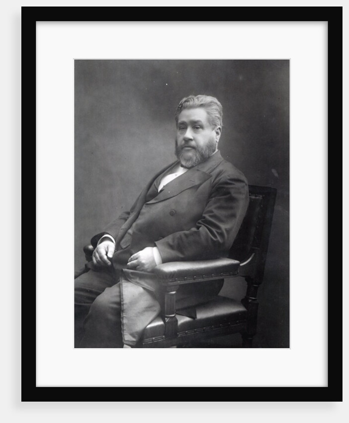 Reverend Charles Haddon Spurgeon by Elliott & Fry Studio