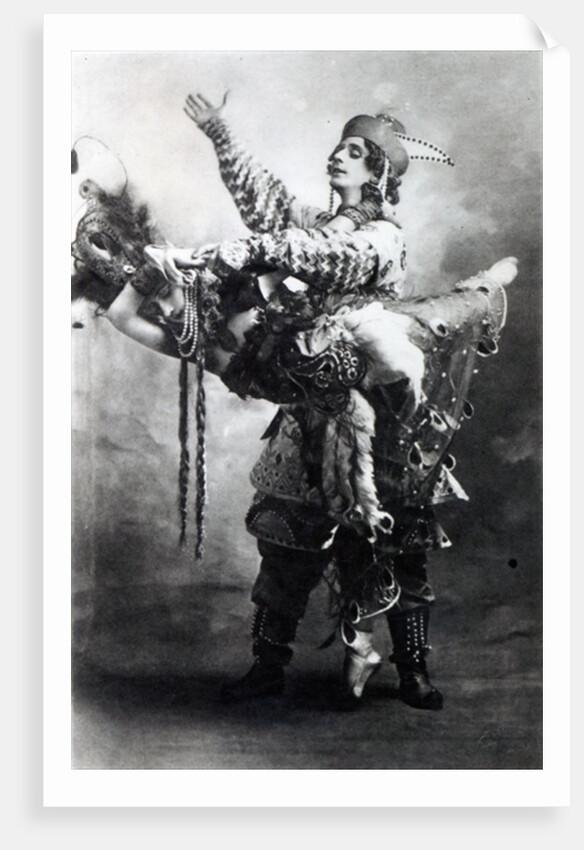 Tamara Karsavina and Michel Fokine in 'The Firebird', 1910 by French Photographer