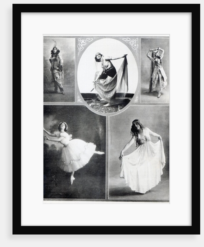Five Ballet Dancers by French Photographer