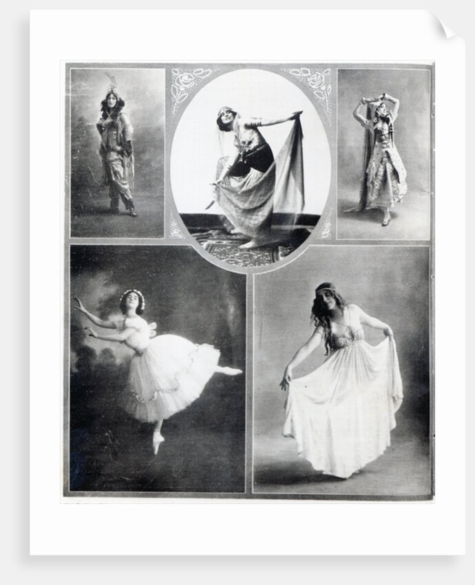 Five Ballet Dancers by French Photographer