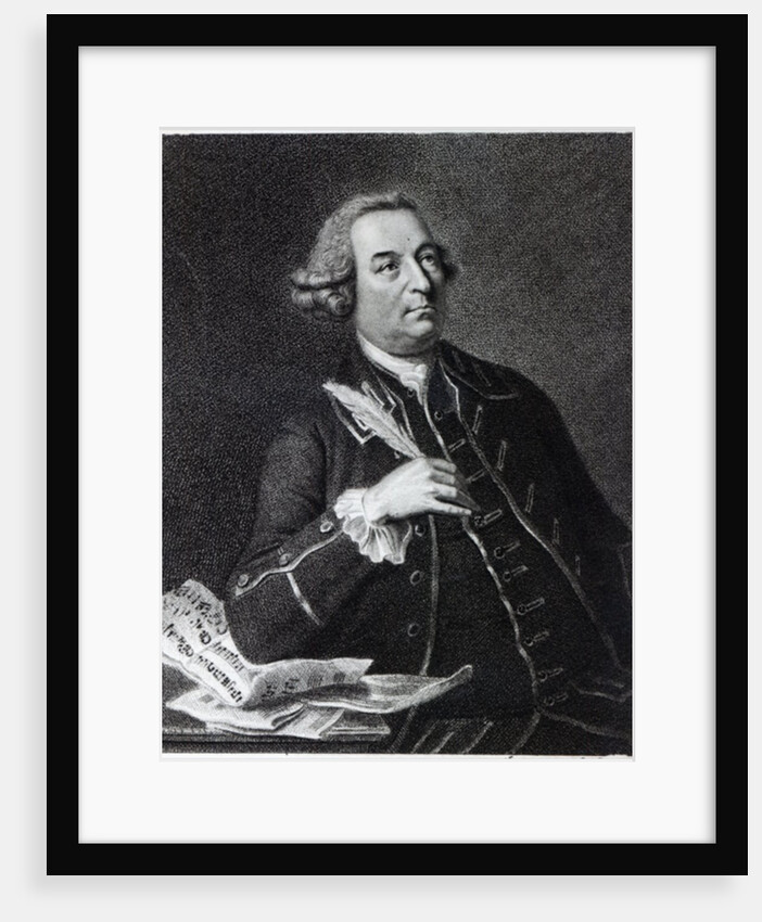 Portrait of John Christopher Smith, musician and amanuensis of Handel by Johann Zoffany