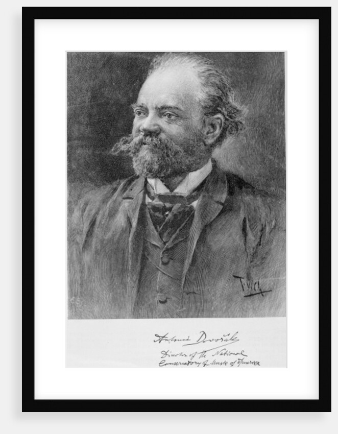 Anton Dvorak, 1894 by American School