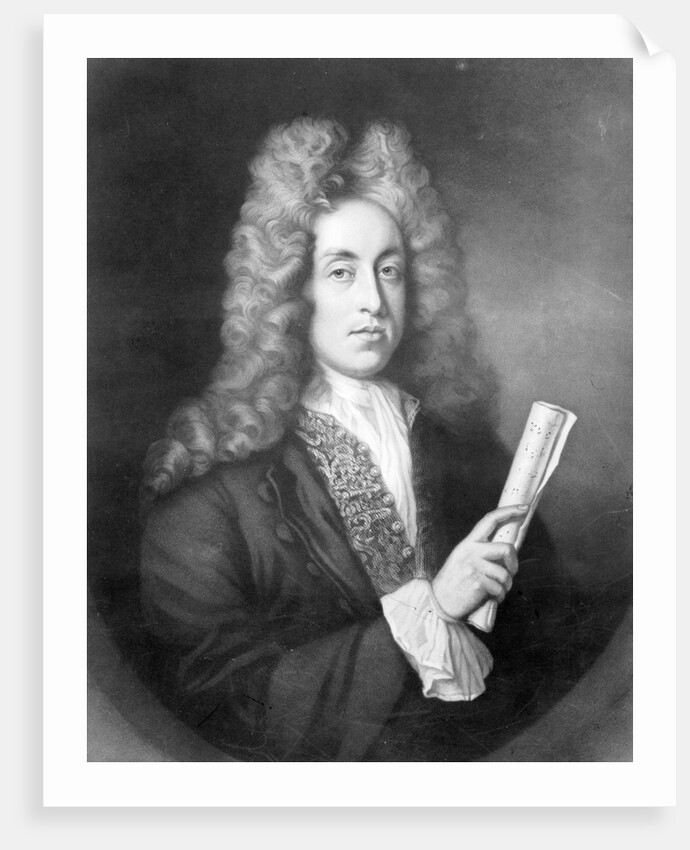 Henry Purcell by Godfrey (after) Kneller