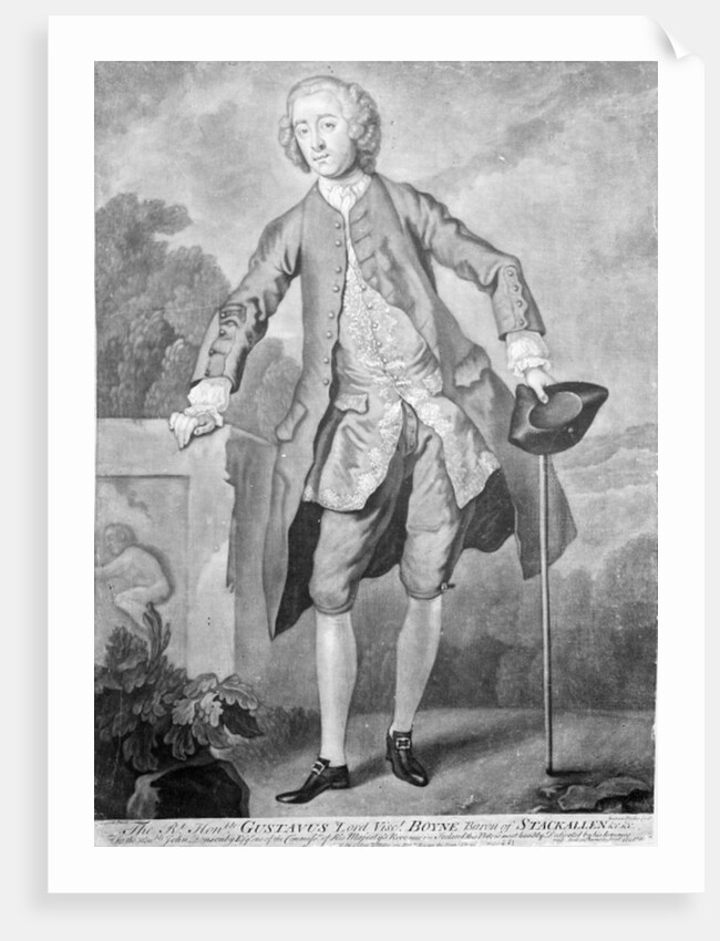 Gustavus Hamilton by William Hogarth