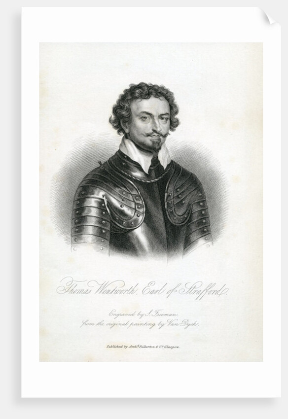 Sir Thomas Wentworth, 1st Earl of Strafford by English School