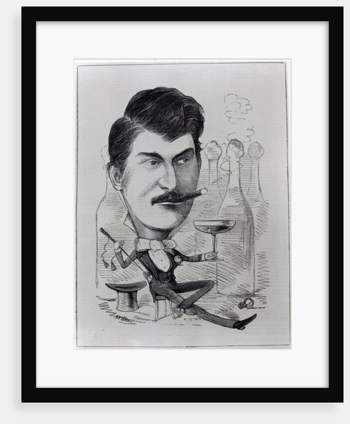 George Leybourne, The Original 'Champagne Charlie' by English School